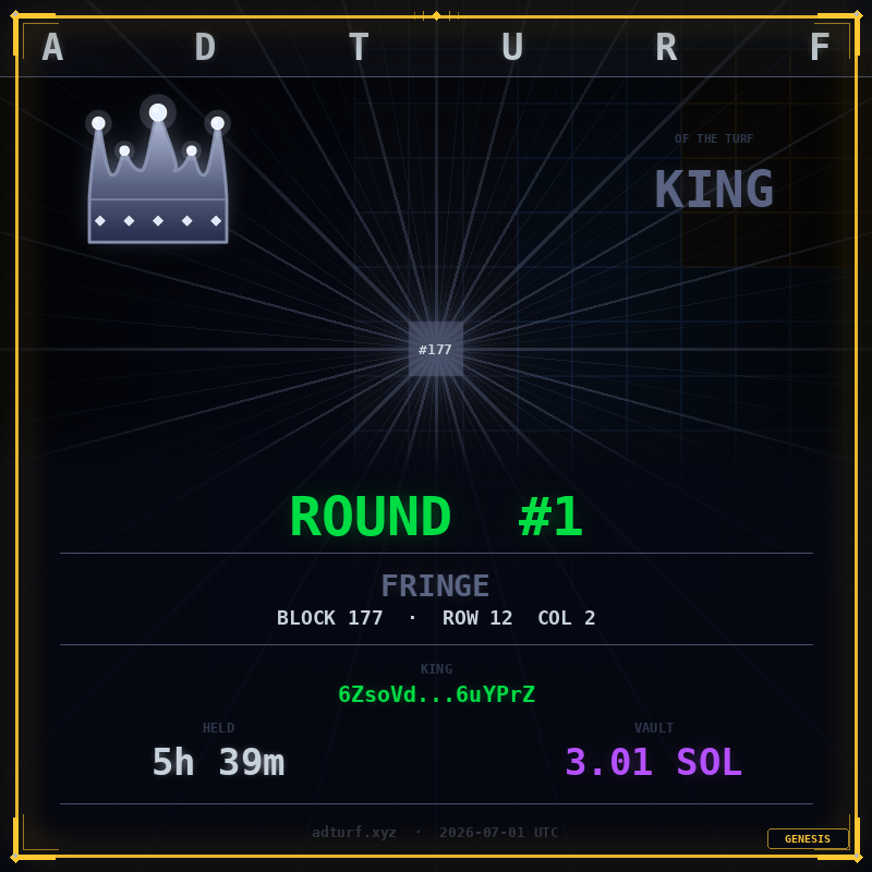 Round 1 King